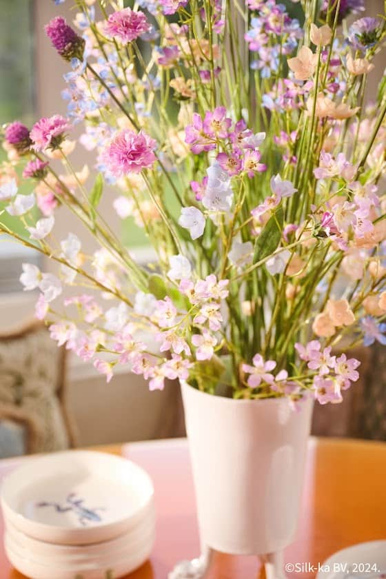 Zijden bloemen van Silk-ka: 5 manier voor styling met zijden bloemen