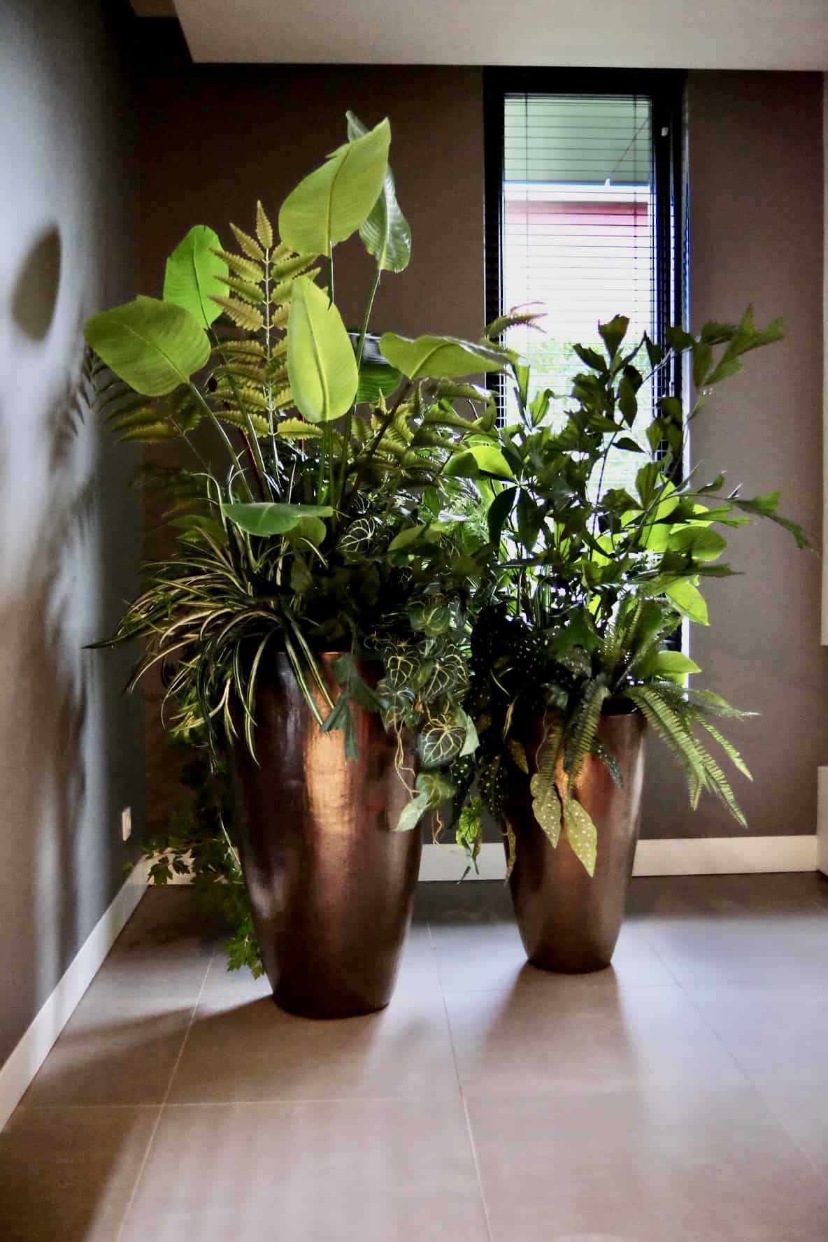 Grote kunstplanten